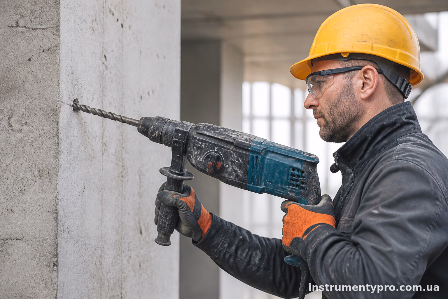 Як підібрати перфоратор Bosch для бетону за енергією удару, а не потужністю