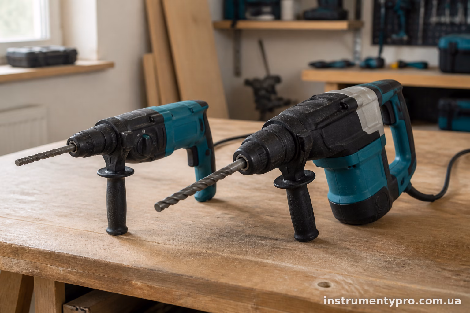 Як вибрати перфоратор Makita: SDS-Plus чи SDS-Max для домашніх робіт